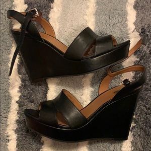 Black high heels